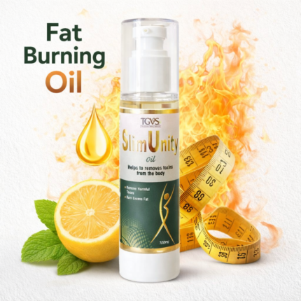 💧Slim Unity Fat Burning Oil | Herbal Body Slimming & Toning Oil for Inch Loss & Detox Support (100ml)