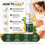 💧Slim Unity Fat Burning Oil | Herbal Body Slimming & Toning Oil for Inch Loss & Detox Support (100ml) - Image 2