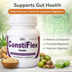 ConstiFlex Powder – Natural Gut Health & Detox Powder | Relieves Constipation & Improves Digestion (100gm)